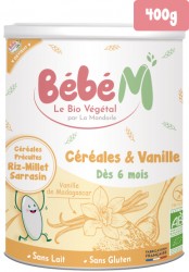 Céréales à la vanille pour bébé - dès 8 mois